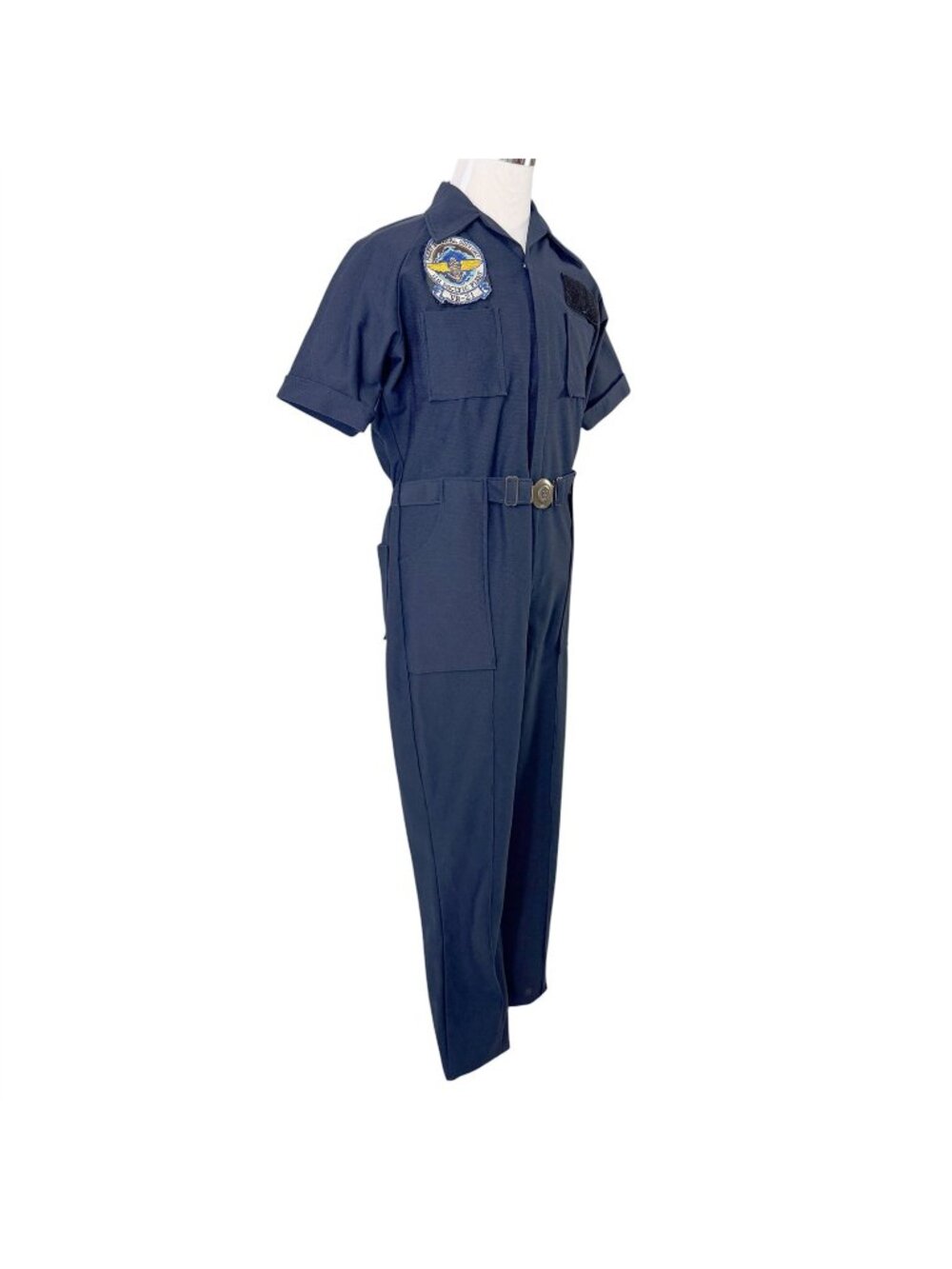US Navy Para Suit VR-21 Pacific Fleet Tactical Support Vintage 1960s Jumpsuit M